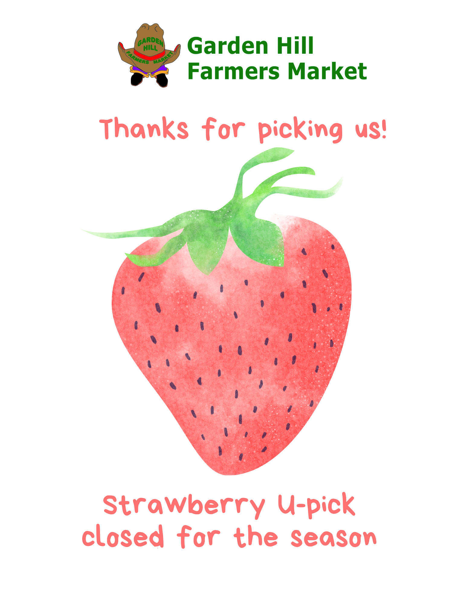 upick Garden Hill Farmers Market